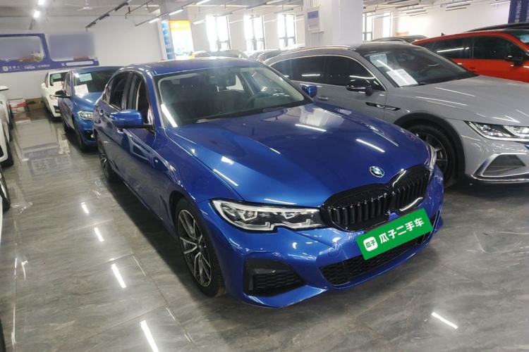 Used BMW 3 Series 2020 325Li M Sport Package Front Right 45 Deg