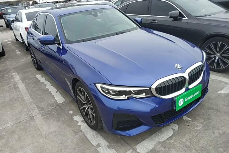 Used BMW 3 Series 2020 325Li M Sport Package Front Right 45 Deg