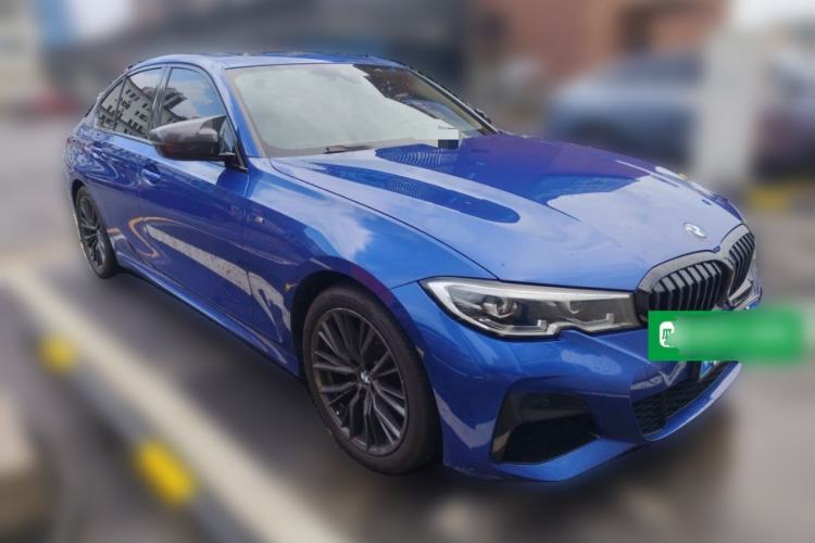 Used BMW 3 Series 2020 325i M Sport Night Edition package Front Right 45 Deg
