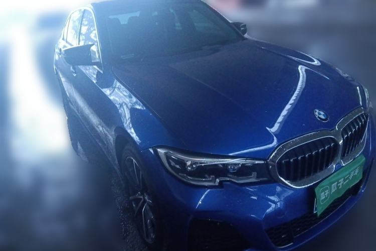 Used BMW 3 Series 2020 325Li M Sport Package Front Right 45 Deg