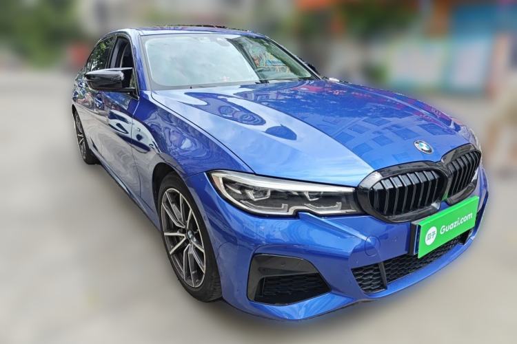 Used BMW 3 Series 2020 325Li M Sport Package Front Right 45 Deg