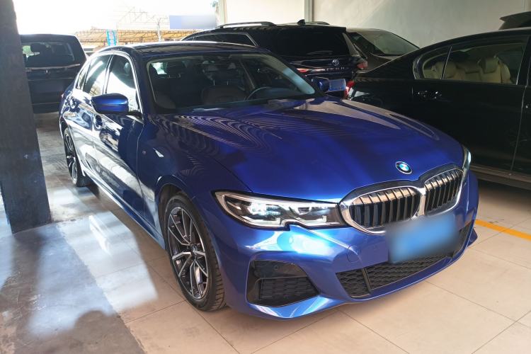 Used BMW 3 Series 2020 325Li M Sport Package Front Right 45 Deg