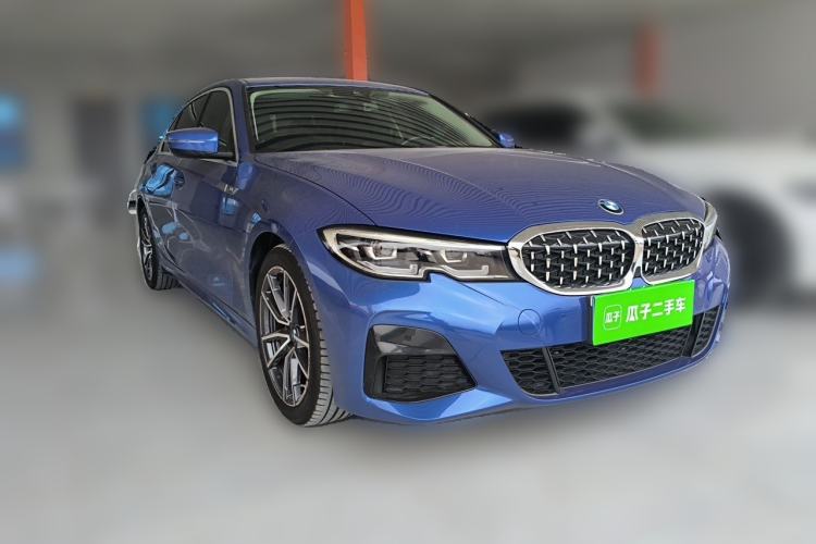 Used BMW 3 Series 2020 325Li M Sport Package Front Right 45 Deg