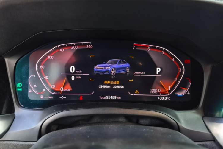 Used BMW 3 Series 2020 320Li M Sport Package Instrument Cluster