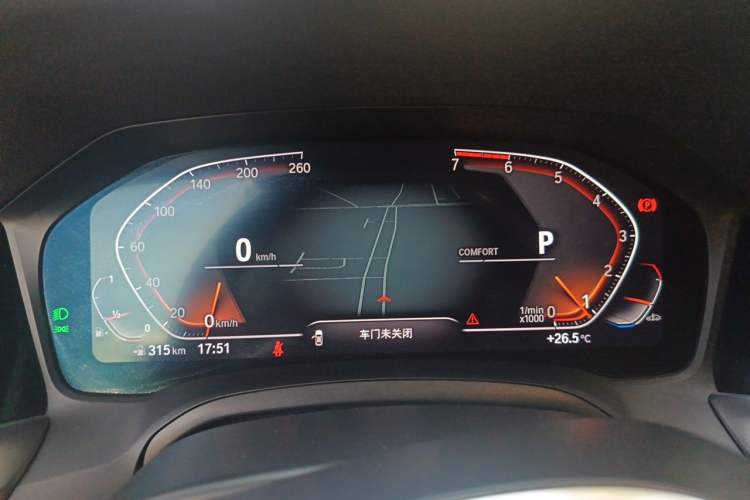 Used BMW 3 Series 2020 Restyled 325i M Sport Night Edition Package Instrument Cluster