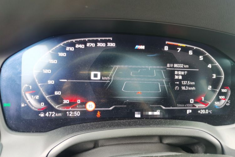 Used BMW 3 Series 2020 Facelifted 325Li M Sport Night Edition Package Instrument Cluster
