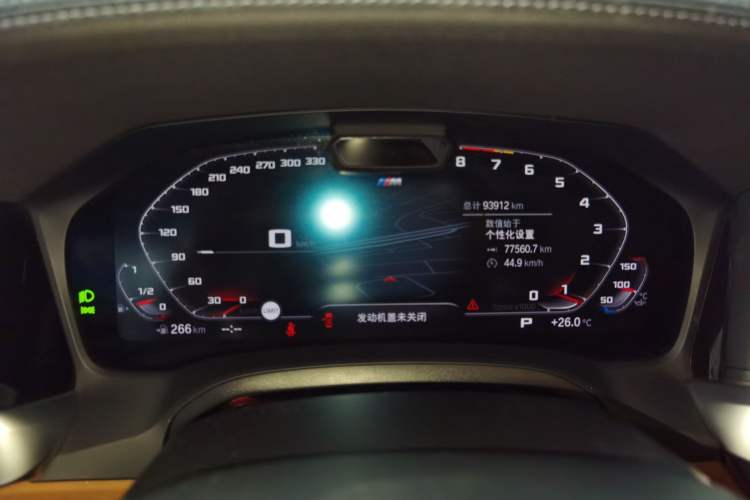 Used BMW 3 Series 2020 325Li M Sport Night Edition Package Instrument Cluster