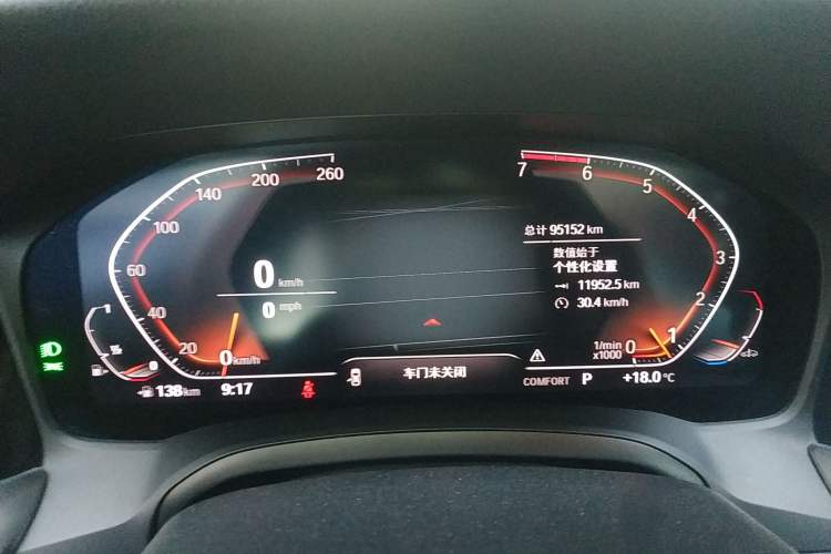 Used BMW 3 Series 2020 320Li M Sport Package Instrument Cluster