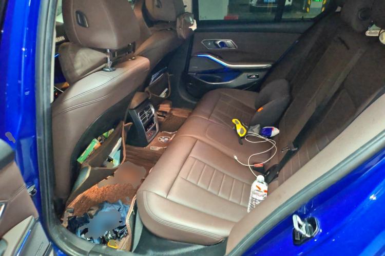 Used BMW 3 Series 2020 Restyled 325i M Sport Night Edition Package Left Rear Seat