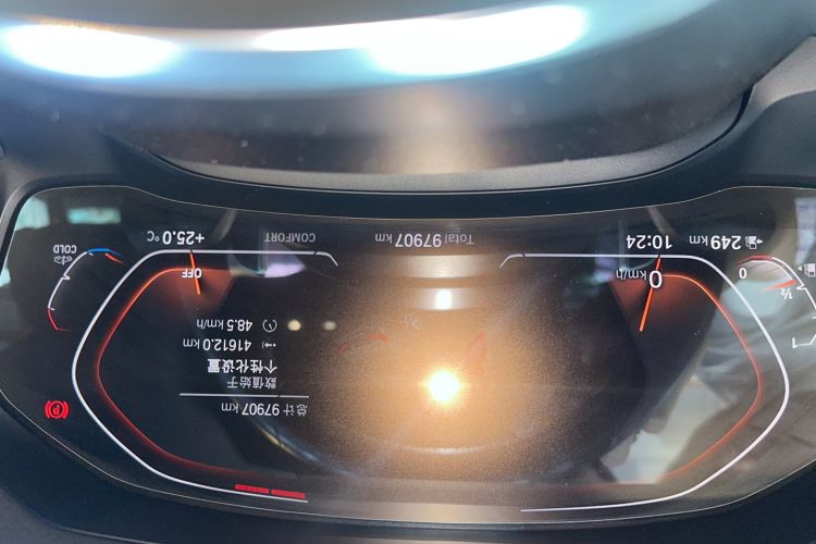 Used BMW 3 Series 2020 Facelifted 325Li M Sport Night Edition Package Odometer Close Up