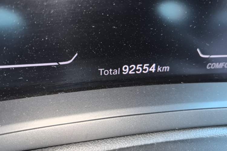 Used BMW 3 Series 2020 325Li M Sport Package Odometer Close Up