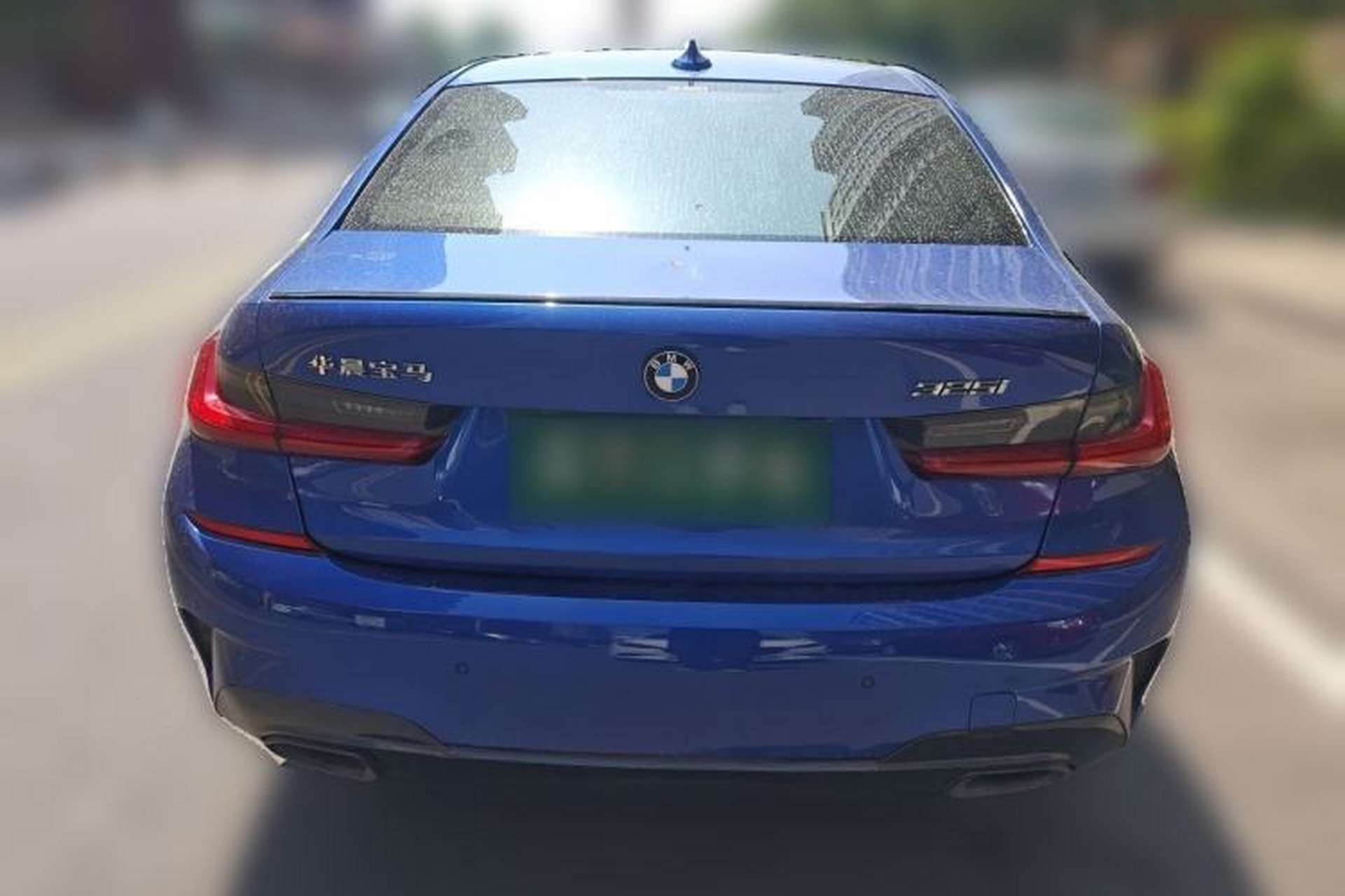 Used BMW 3 Series 2020 325i M Sport Night Edition package Rear