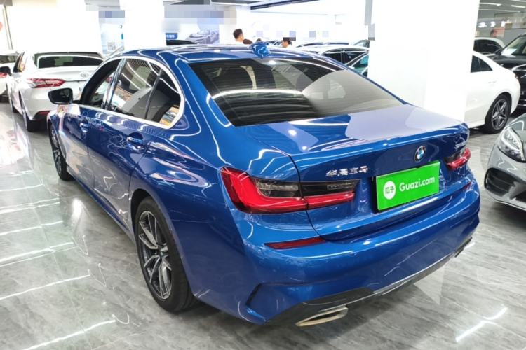Used BMW 3 Series 2020 Restyled 325Li M Sport Package Rear Left 45 Deg