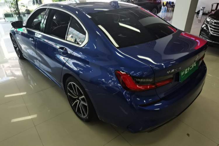 Used BMW 3 Series 2020 320Li M Sport Package Rear Left 45 Deg