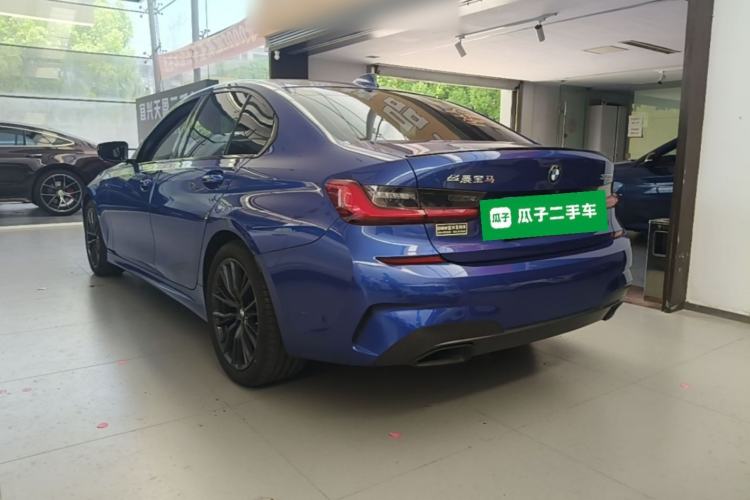 Used BMW 3 Series 2020 325i M Sport Night Edition package Rear Left 45 Deg
