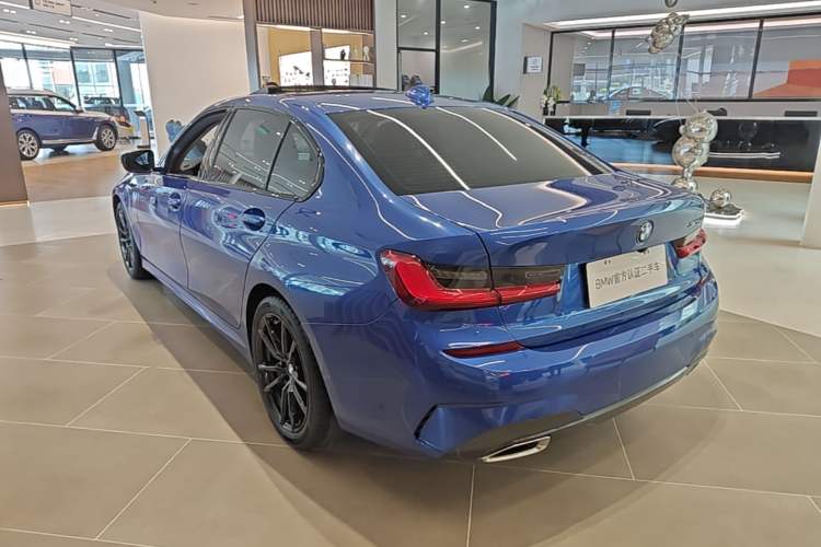Used BMW 3 Series 2020 325Li M Sport Package Rear Left 45 Deg