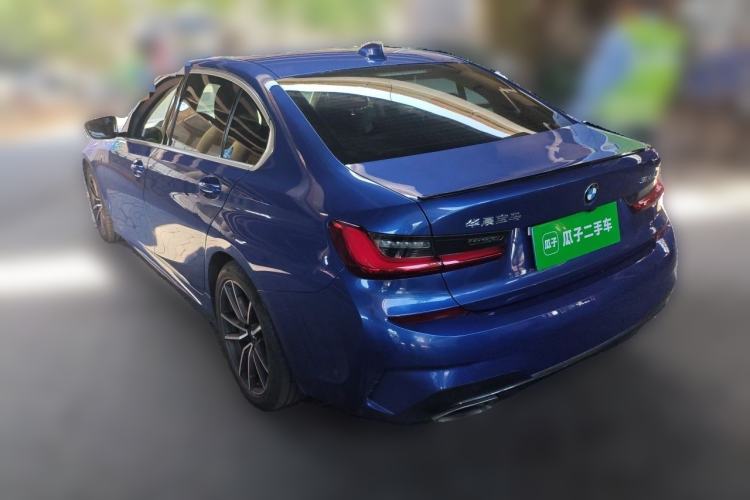 Used BMW 3 Series 2020 325Li M Sport Package Rear Left 45 Deg