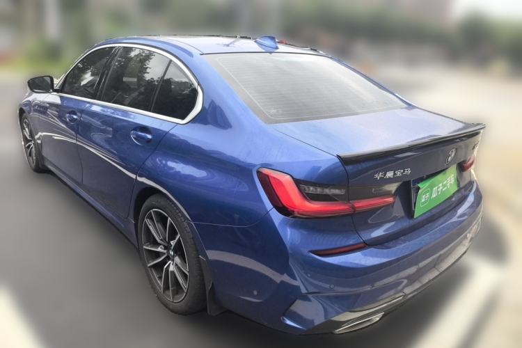 Used BMW 3 Series 2020 325Li M Sport Package Rear Left 45 Deg