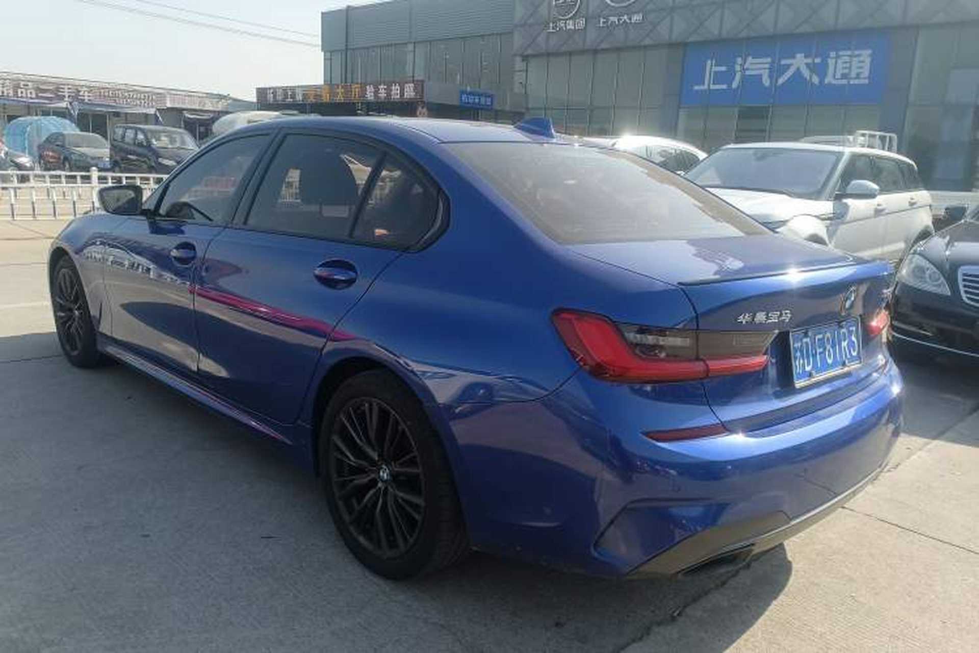 Used BMW 3 Series 2020 Facelifted 325Li M Sport Night Edition Package Rear Left 45 Deg
