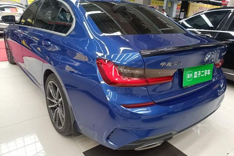 Used BMW 3 Series 2020 325Li M Sport Package Rear Left 45 Deg