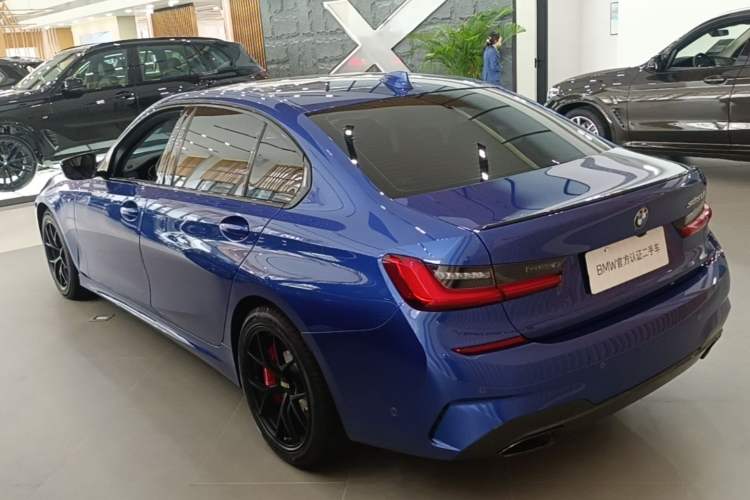 Used BMW 3 Series 2020 325Li M Sport Night Edition Package Rear Left 45 Deg