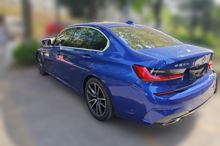 Used BMW 3 Series 2020 320Li M Sport Package Rear Left 45 Deg