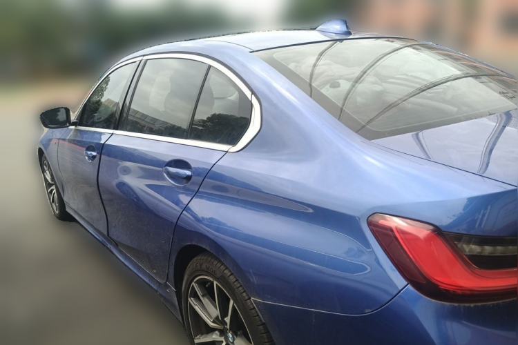 Used BMW 3 Series 2020 320Li M Sport Package Rear Left 45 Deg