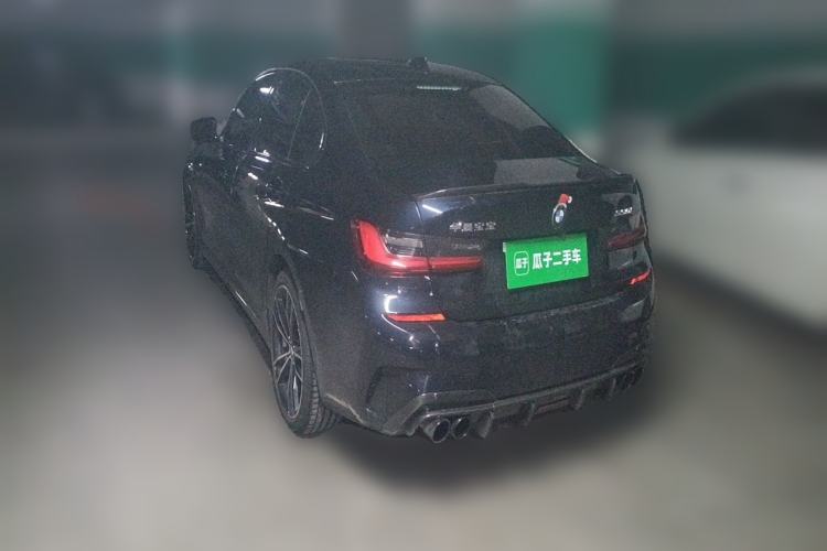 Used BMW 3 Series 2020 330i M Sport Night Edition Rear Left 45 Deg