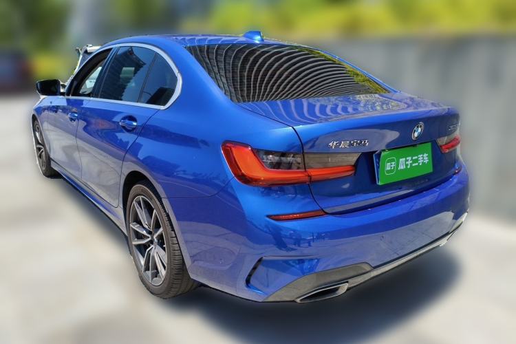 Used BMW 3 Series 2020 325Li M Sport Package Rear Left 45 Deg