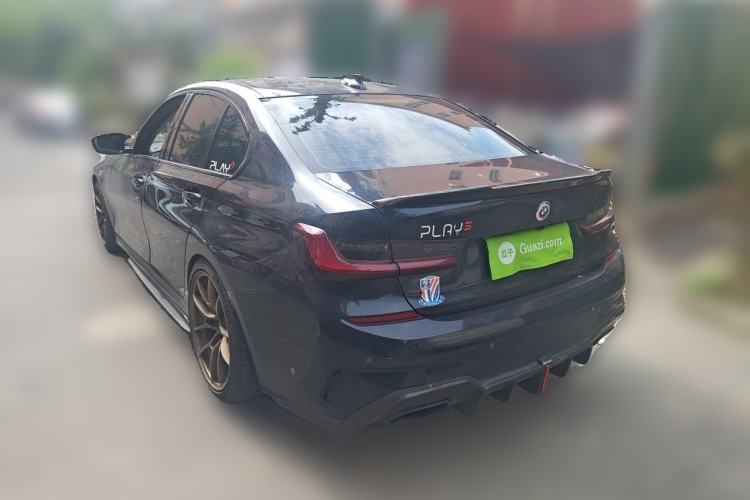 Used BMW 3 Series 2020 330i M Sport Night Edition Rear Left 45 Deg