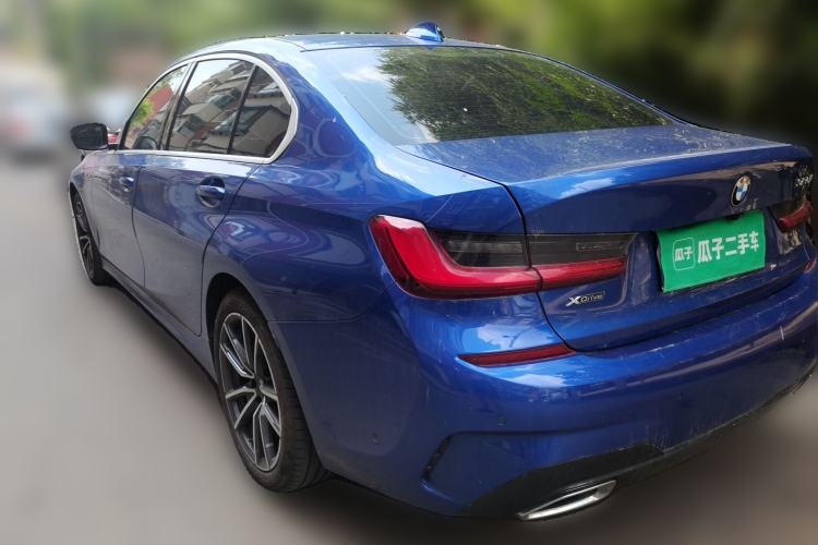 Used BMW 3 Series 2020 Facelifted 325Li xDrive M Sport Package Rear Left 45 Deg
