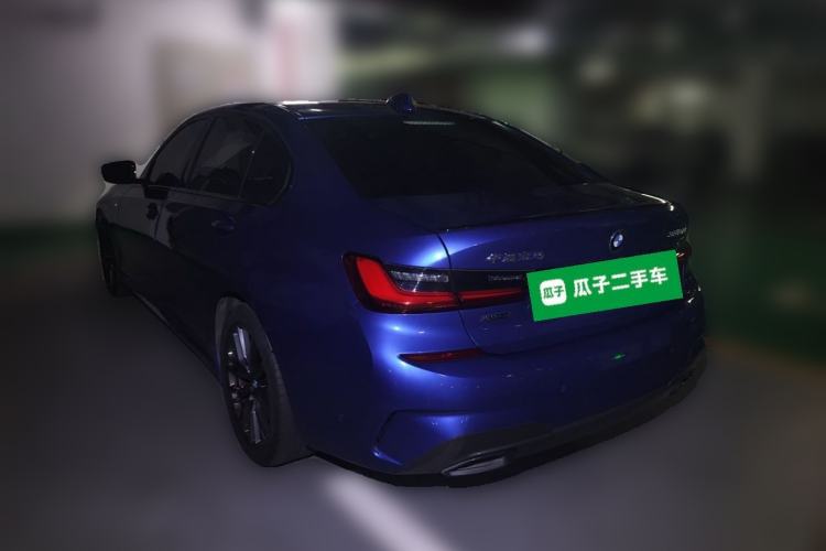 Used BMW 3 Series 2020 330Li xDrive M Sport Night Edition Rear Left 45 Deg