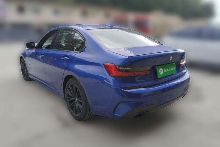 Used BMW 3 Series 2020 325i M Sport Night Edition package Rear Left 45 Deg