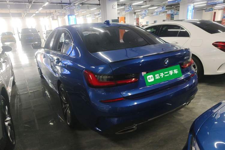 Used BMW 3 Series 2020 325Li M Sport Package Rear Left 45 Deg