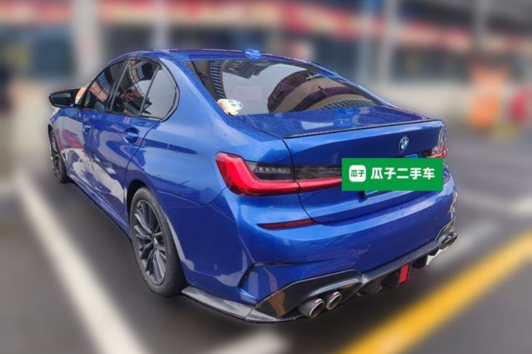 Used BMW 3 Series 2020 325i M Sport Night Edition package Rear Left 45 Deg