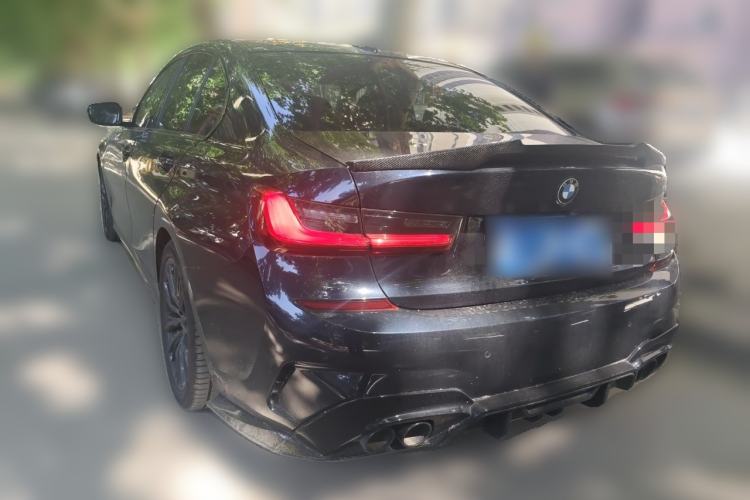Used BMW 3 Series 2020 Restyled 325i M Sport Night Edition Package Rear Left 45 Deg