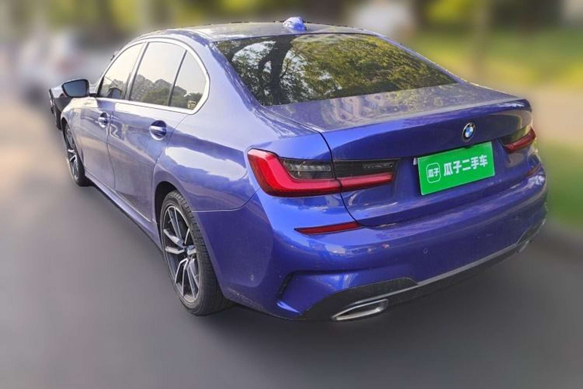 Used BMW 3 Series 2020 Restyled 325Li M Sport Package Rear Left 45 Deg