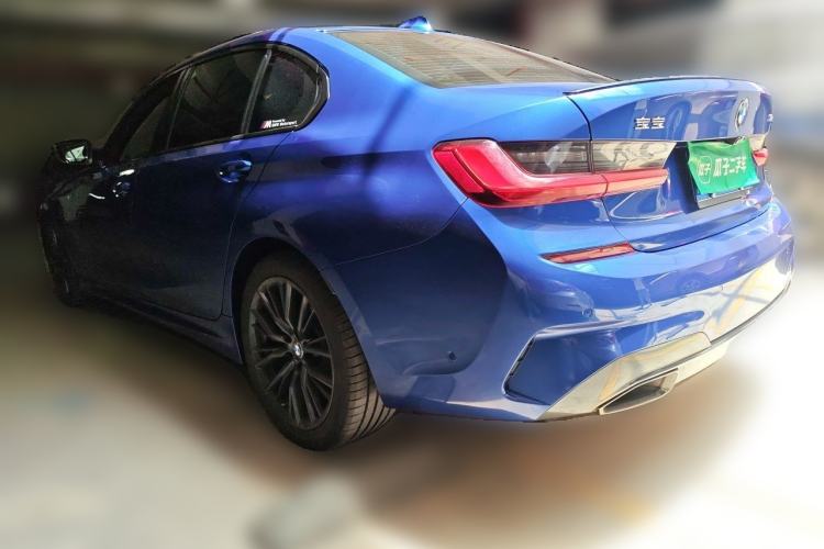 Used BMW 3 Series 2020 325Li M Sport Night Edition Package Rear Left 45 Deg