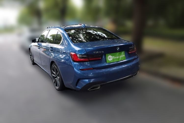 Used BMW 3 Series 2020 325Li M Sport Package Rear Left 45 Deg
