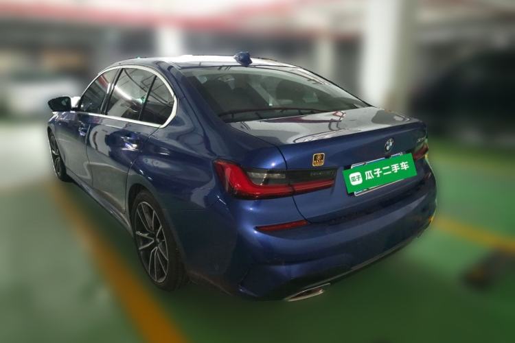 Used BMW 3 Series 2020 320Li M Sport Package Rear Left 45 Deg