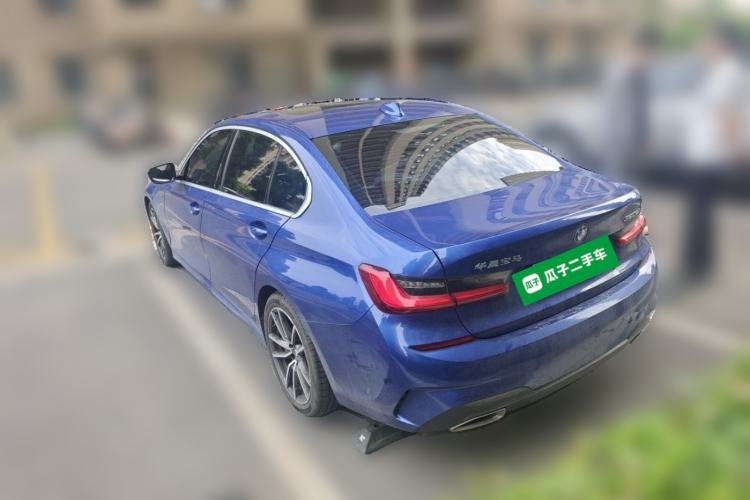 Used BMW 3 Series 2020 320Li M Sport Package Rear Left 45 Deg