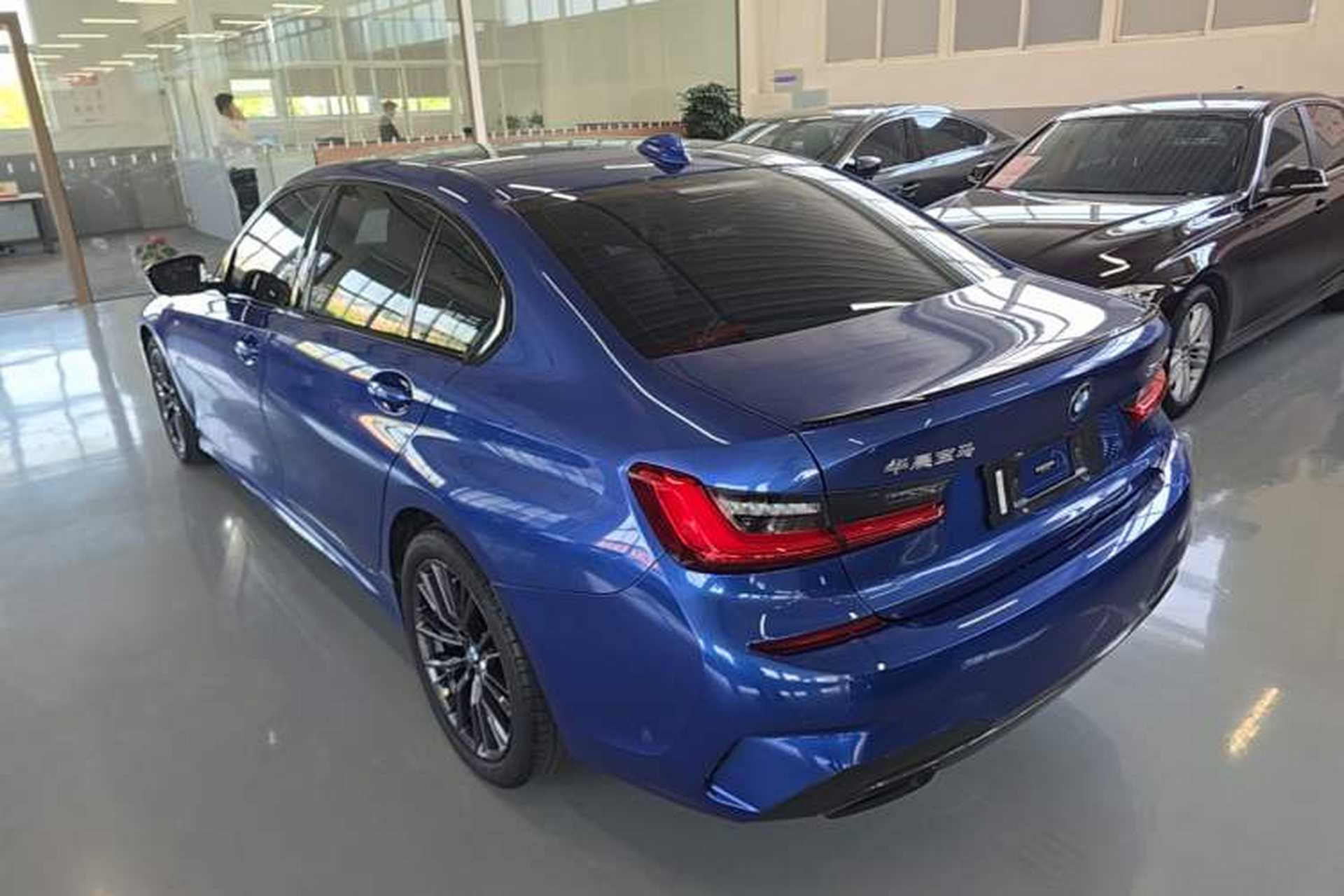Used BMW 3 Series 2020 325Li M Sport Night Edition Package Rear Left 45 Deg