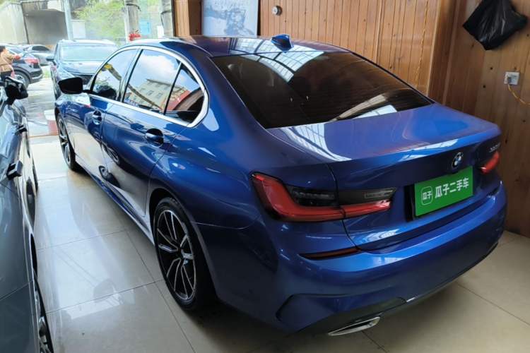 Used BMW 3 Series 2020 320Li M Sport Package Rear Left 45 Deg