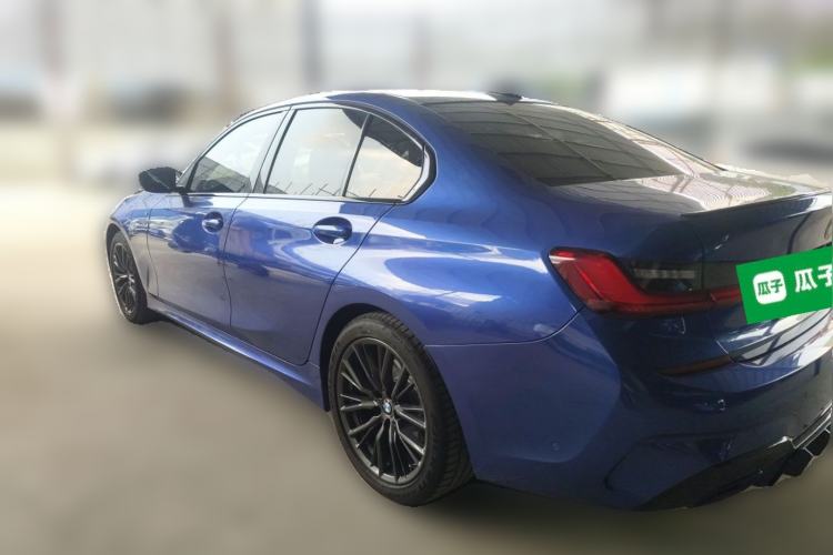 Used BMW 3 Series 2020 325i M Sport Night Edition package Rear Left 45 Deg