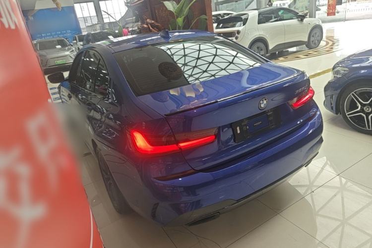 Used BMW 3 Series 2020 325Li M Sport Night Edition Package Rear Left 45 Deg