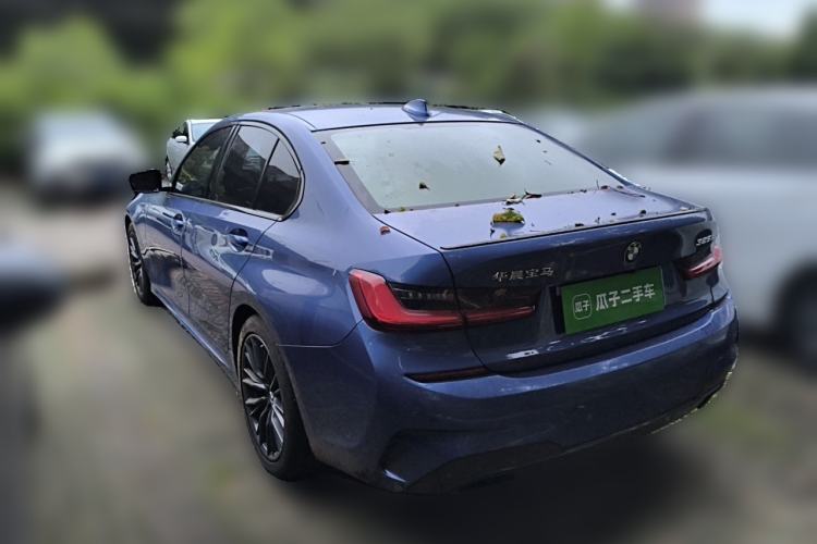 Used BMW 3 Series 2020 Restyled 325i M Sport Night Edition Package Rear Left 45 Deg