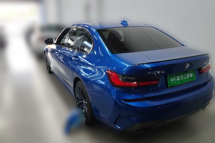 Used BMW 3 Series 2020 325Li M Sport Night Edition Package Rear Left 45 Deg
