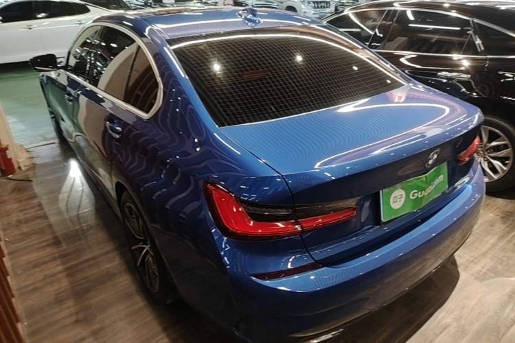 Used BMW 3 Series 2020 325Li M Sport Package Rear Left 45 Deg