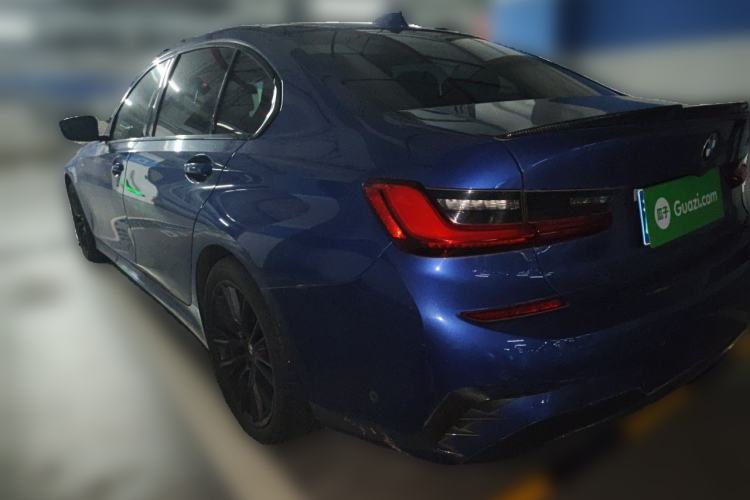 Used BMW 3 Series 2020 Facelifted 325Li M Sport Night Edition Package Rear Left 45 Deg