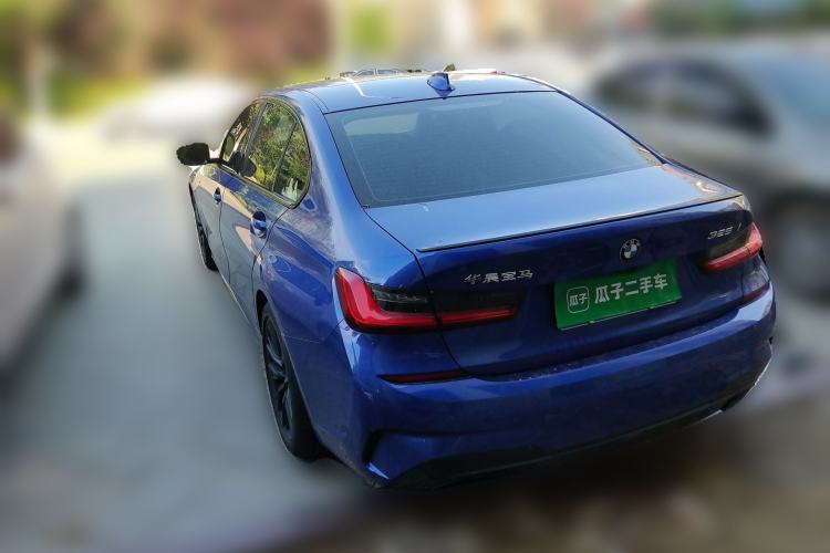 Used BMW 3 Series 2020 325Li M Sport Night Edition Package Rear Left 45 Deg